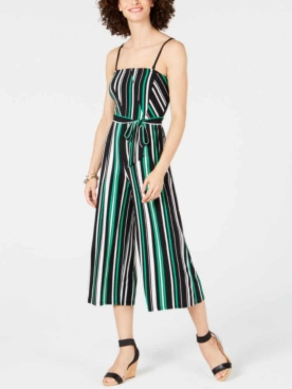 INC International Concepts Womens Petite Corset Top Jumpsuit